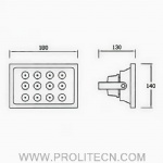 12W LED Floodlight