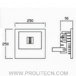 50W LED Floodlight