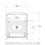 30W LED Lithium battery Working light