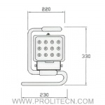 12W LED Working light