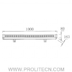 36W LED Wall washer light