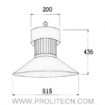 50W LED High bay light