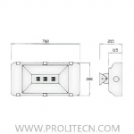 180W LED Tunnel light