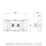 120W LED Tunnel light